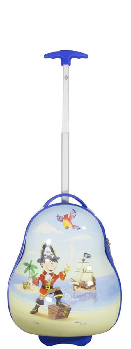 Reise Koffer Trolley für Kinder Mädchen Jungen mit Stabiler Hartschale aus Polycarbonat und tollem M