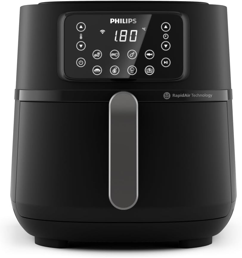Philips Airfryer 5000 Serie XXL, 7,2L (1,4Kg), 16-in-1 Airfryer, Wifi Verbunden, 90% Weniger Fett Mi