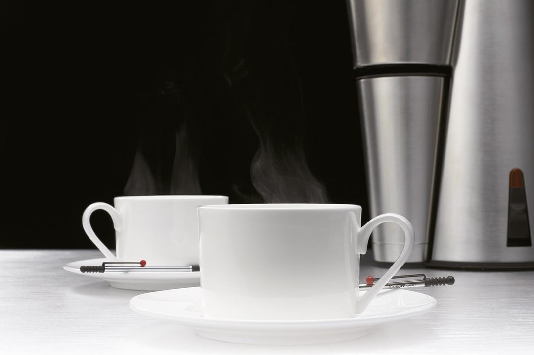 Tombow SH-ZSDS Druckbleistift ZOOM 707 de luxe inklusive Geschenkverpackung chrom/schwarz/rot, Druck