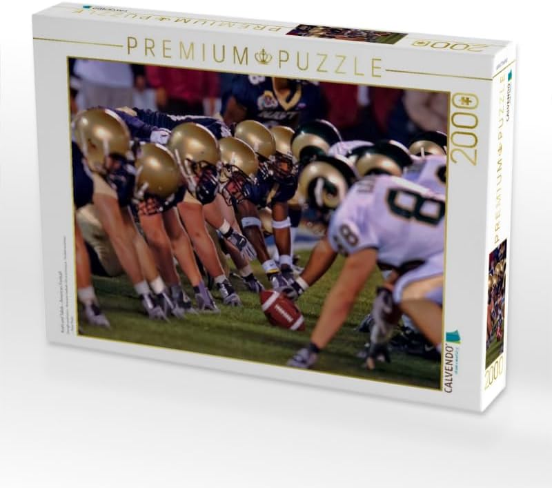 CALVENDO Puzzle Kraft und Taktik - American Football 2000 Teile Lege-Grösse 90 x 67 cm Foto-Puzzle B