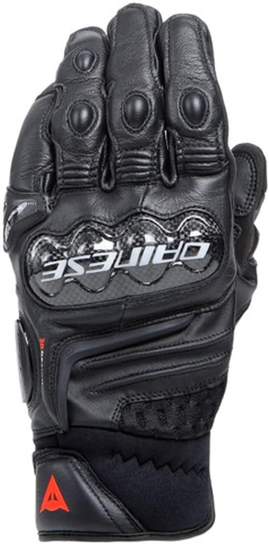 Dainese Carbon 4 Short Motorradhandschuhe XXL BLACK/BLACK, XXL BLACK/BLACK