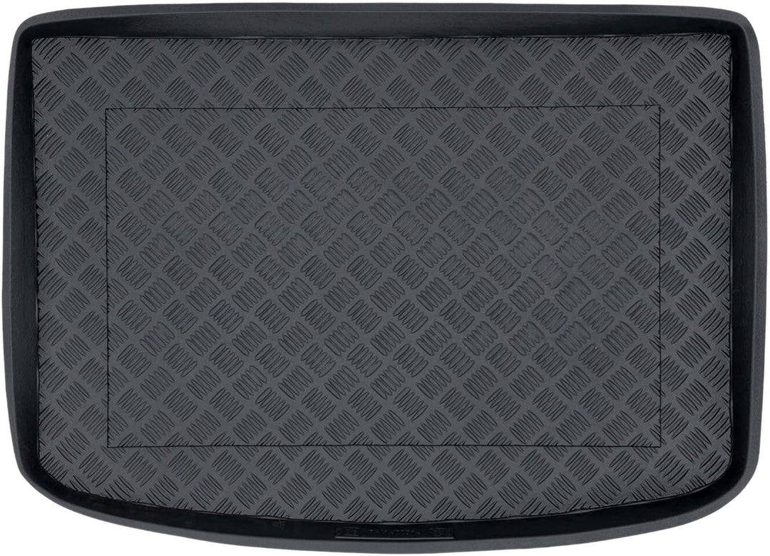 SMK Kofferraum schutzmatte Kofferraummatte passt für FIAT 500L 2012-2022 Strapazierfähige Kofferraum