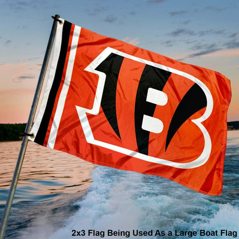 Cincinnati Bengals 2 x 3 Füsse Flagge