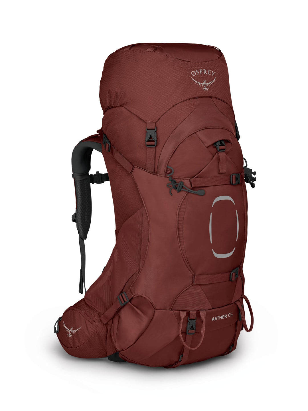 Osprey Aether Herren-Trekkingrucksack, 55L Small/Medium, Acorn Red Acorn Red 55L - S/M, Acorn Red 55