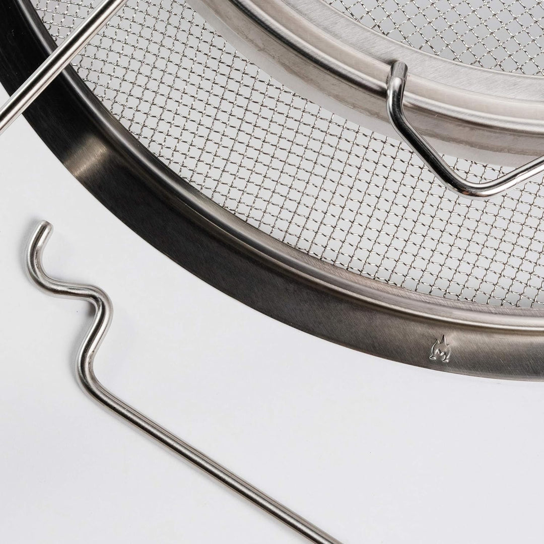 Solo Stove Funkenschutz für Ranger Feuerschale I Feuerschalengitter, Funkenhaube, Feuerstelle Zubehö