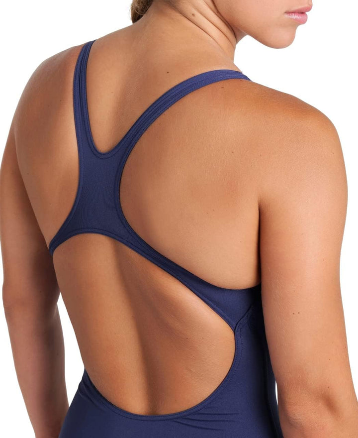 ARENA Damen Women's Team Swimsuit Swim Pro Solid Badeanzüge (1er Pack) 36 Navy-white, 36 Navy-white