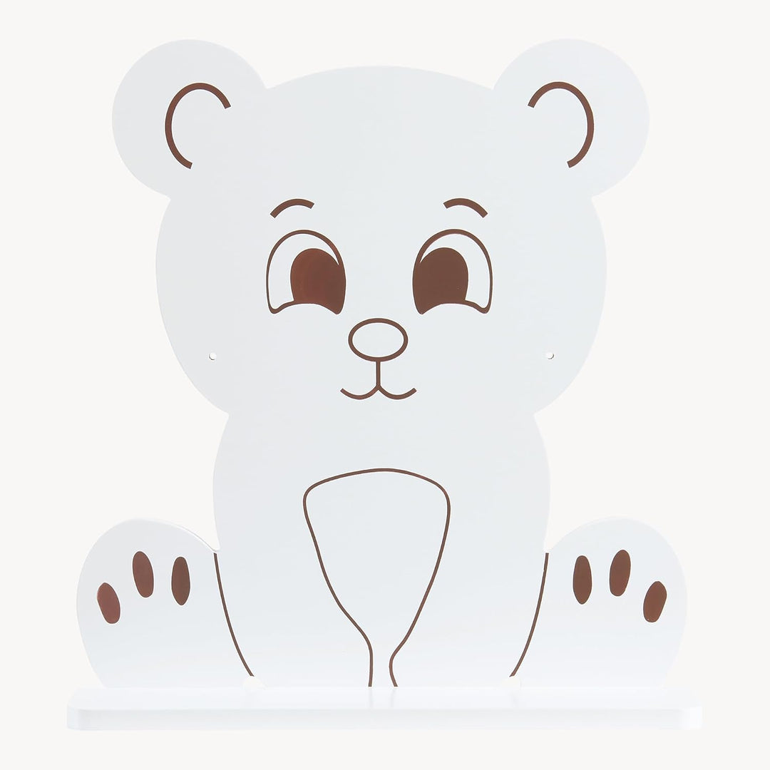 [en.casa] Kinder-Wandregal Korsør bis 2 kg pro Regal Wandboard für Kinderzimmer Hängeregal Kinderzim