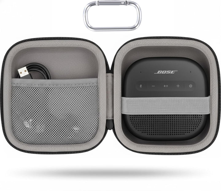co2CREA Tasche für Bose Neu Tragbarer SoundLink Micro 2 Gen Bluetooth Lautsprecher Hülle Case Etui T