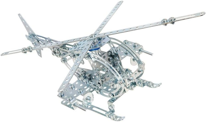 Eitech 00205 Metallbaukasten - Helikopter, Hubschrauber, Modellbausatz für Kinder ab 8 Jahren, 310 B