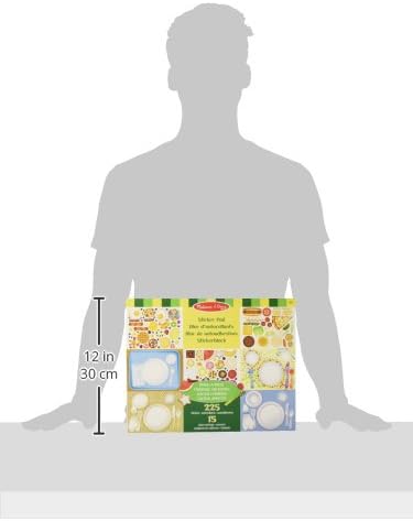 Melissa & Doug Stickerbrett zur Zubereitung einer Mahlzeit | Aktivitätsbrett | Stickerbrett | 3+ | G