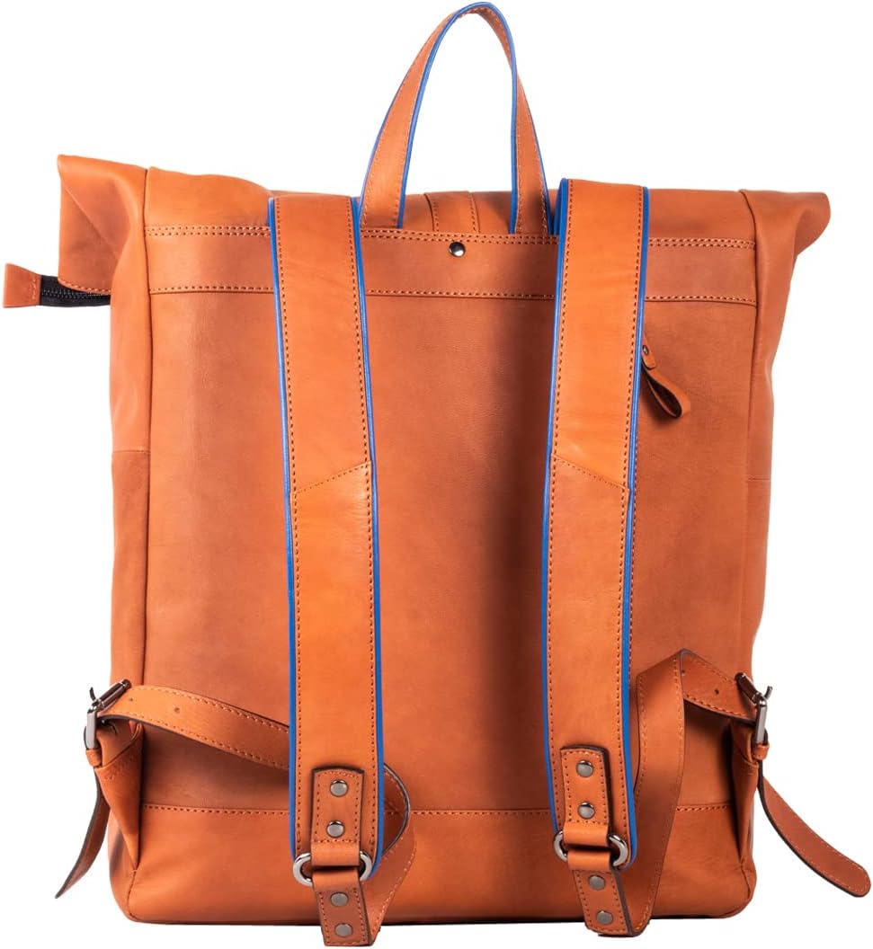 MiTASCH Trend Rucksack Damen mittel ruck sack leder Braun Lederrucksack Büffelleder Ziegenleder Lede