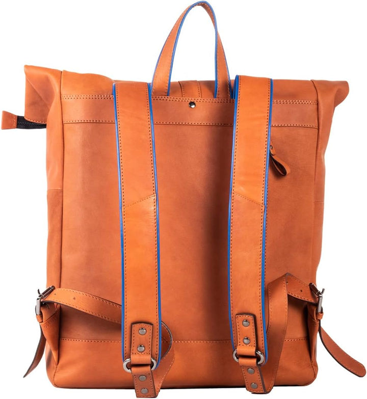 MiTASCH Trend Rucksack Damen mittel ruck sack leder Braun Lederrucksack Büffelleder Ziegenleder Lede