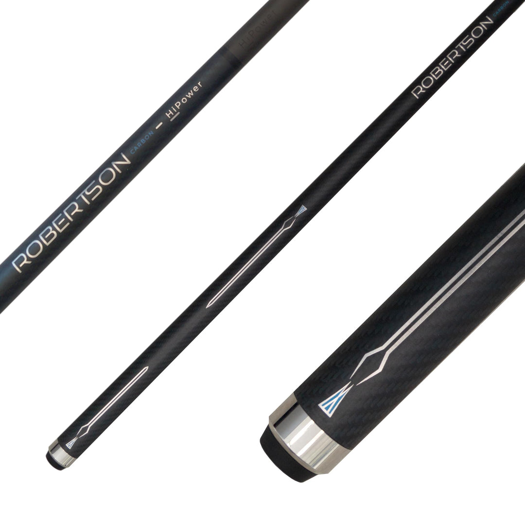 Robertson Carbon Break & Jump Queue HiPower, Profi Anstoss Cue 2-TLG. sowie Break + Jump 3-TLG für m