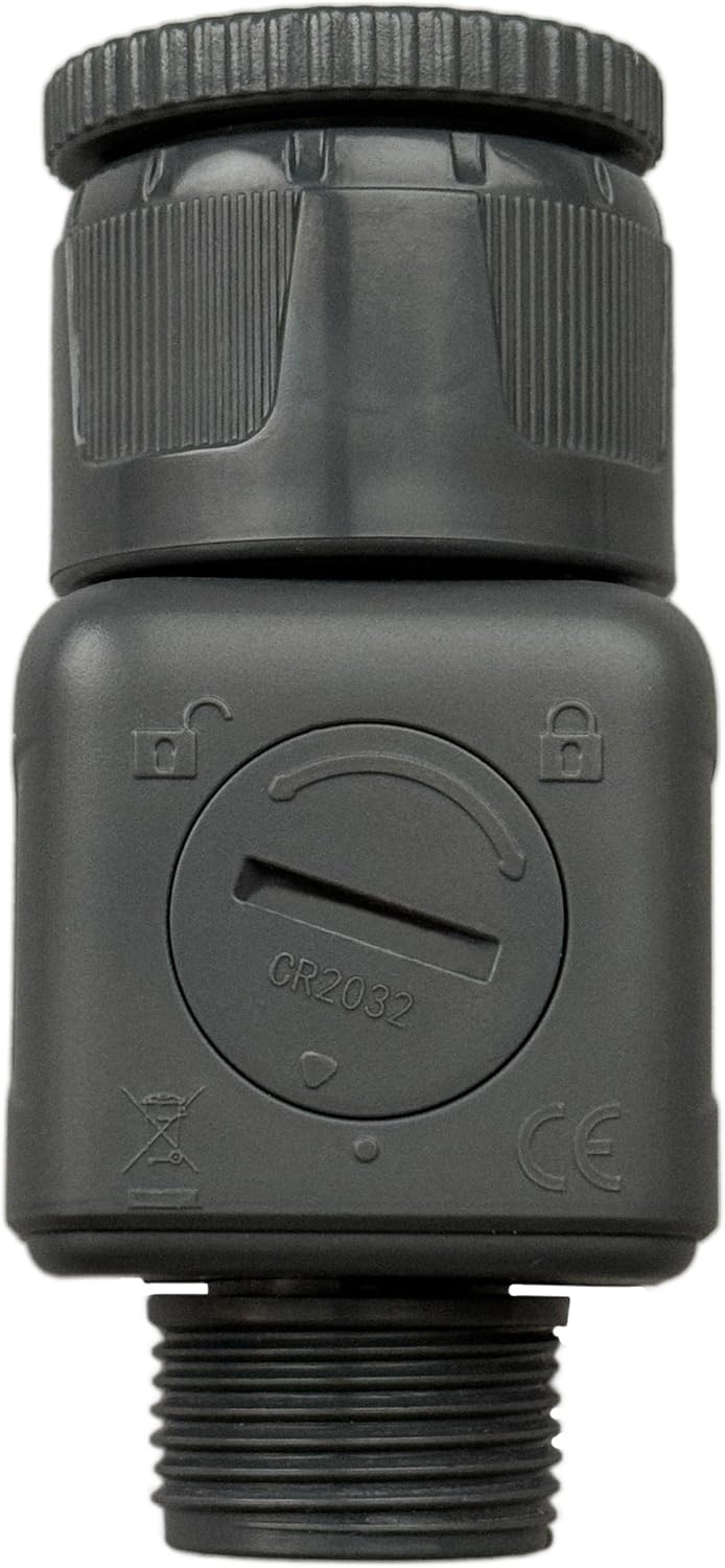 Daygreen Digitaler Wasserzähler DH-WT004, mit Adapter 1" u. 3/4"