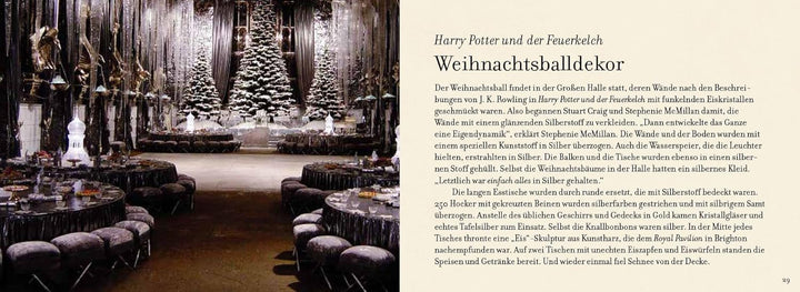 Aus den Filmen zu Harry Potter: Weihnachten in Hogwarts: Das grosse Adventskalenderbuch: Mit 24 Weih