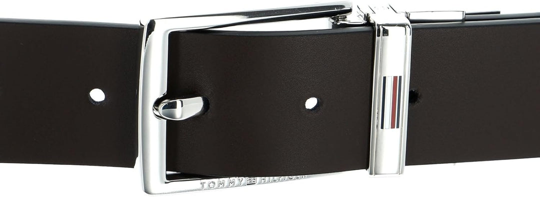 Tommy Hilfiger Gifting Double Buckle Belt Giftbox W100 Black - kürzbar