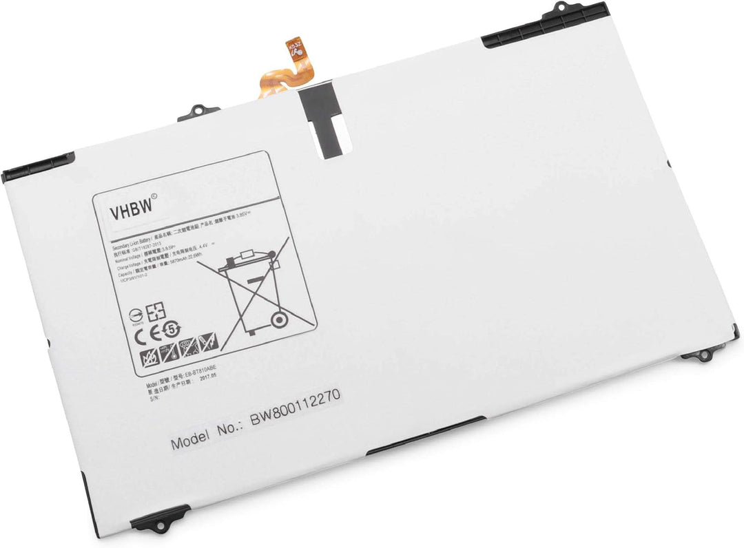 vhbw Akku kompatibel mit Samsung Galaxy Tab SM-T817V, SM-T817W, SM-T819, SM-T819C, SM-T819Y Tablet P