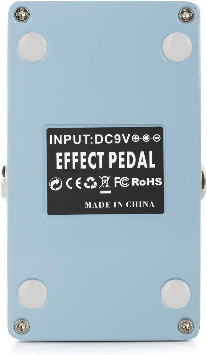 Caline CP-513 Simon Super Delay Gitarren-Effektpedal mit Digital-, Analog- und Bandoptionen weiss, w