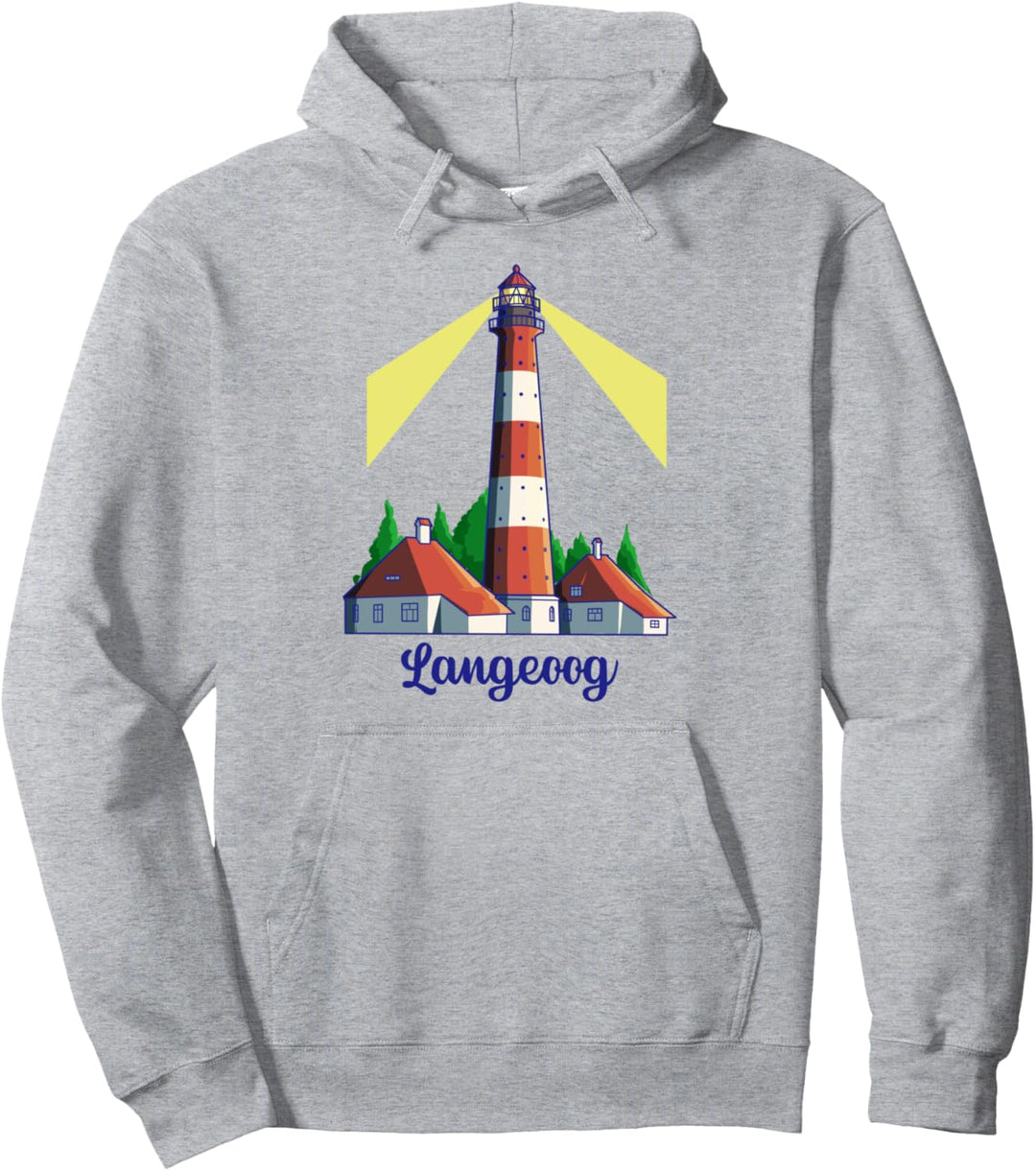 Leuchtturm - Insel Langeoog Pullover Hoodie