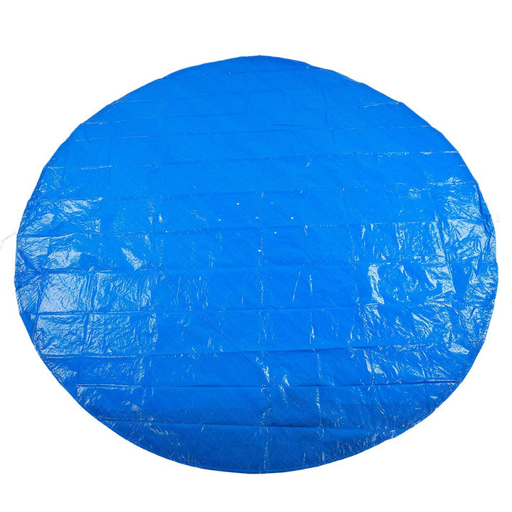 Bodenmatte für Pool, runde Form, PE, wasserdicht, staubdicht, Poolabdeckung, Zubehör aus Stoff, Schu