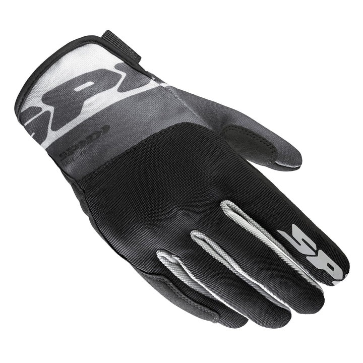 SPIDI Flash KP Motorradhandschuhe, Grau/Schwarz, S Grau/Schwarz XL, Grau/Schwarz XL