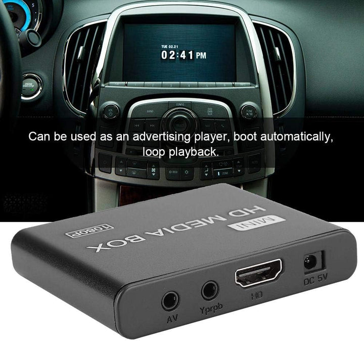 Media Player, Mini Full HD 1080P Digital Media Player, HDMI Media Player, Video Player, Wiedergabe v