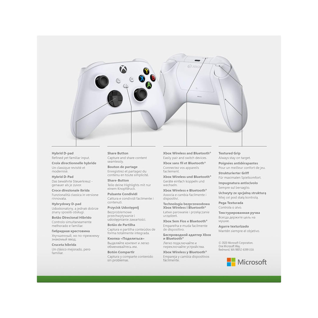 Xbox Wireless Controller - Robot White Robot White 2025 Verpackung, Robot White 2025 Verpackung