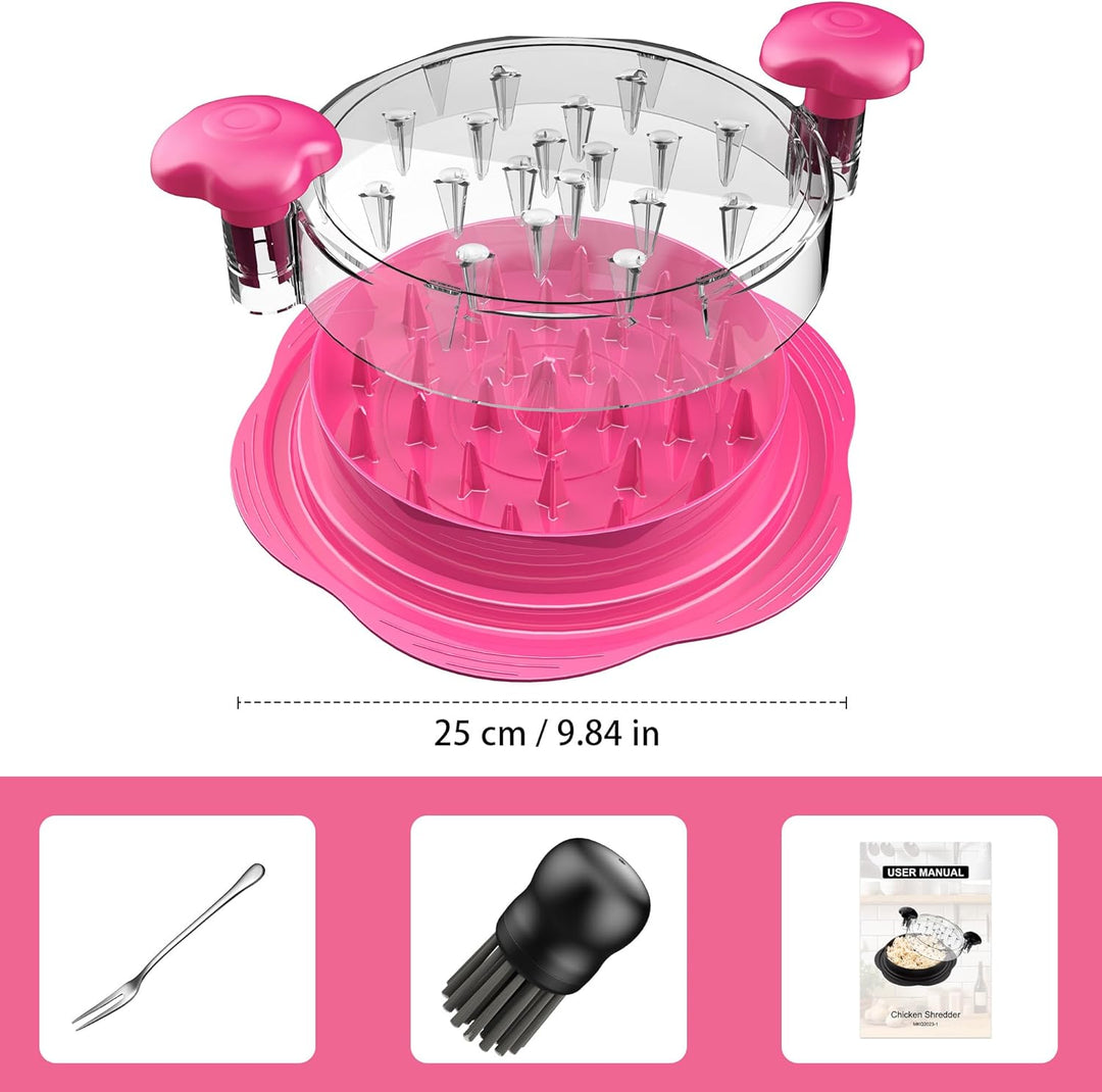 Hähnchen Zerkleinerer, 25 cm grosser pulled chicken shredder, Professionelles Fleischzerkleinerer mi