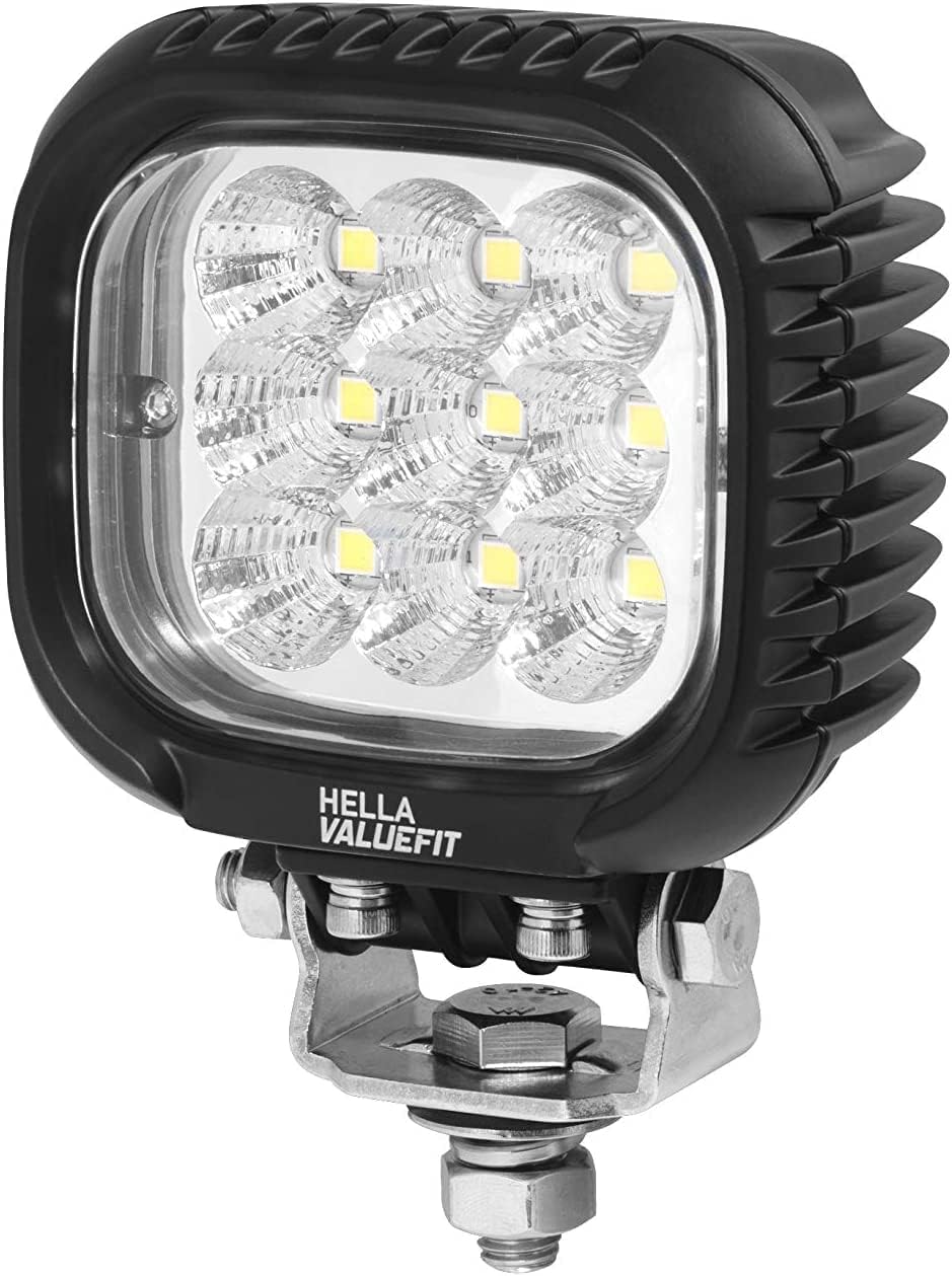 HELLA - LED-Arbeitsscheinwerfer - Valuefit S3000 - 12/24/48V - 1GA 357 109-012 Lichtscheibe klar Wei