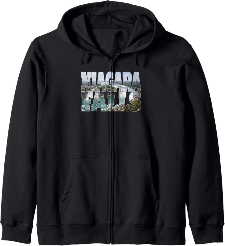 Niagara Falls State Park Wasserfall NY Kanada New York Kapuzenjacke