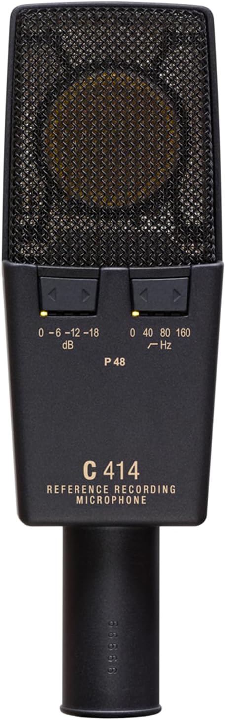 AKG C414 XLII Multipattern Grossmembran Kondensatormikrofon, silber, C414 XLII