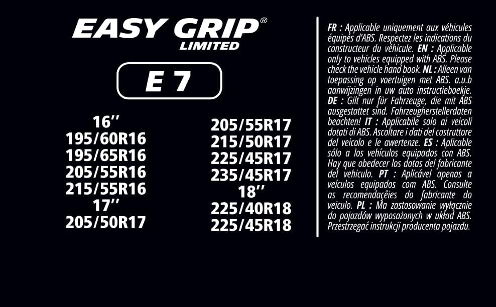 MICHELIN Schneekette Easy Grip Limited 7 E7, E7