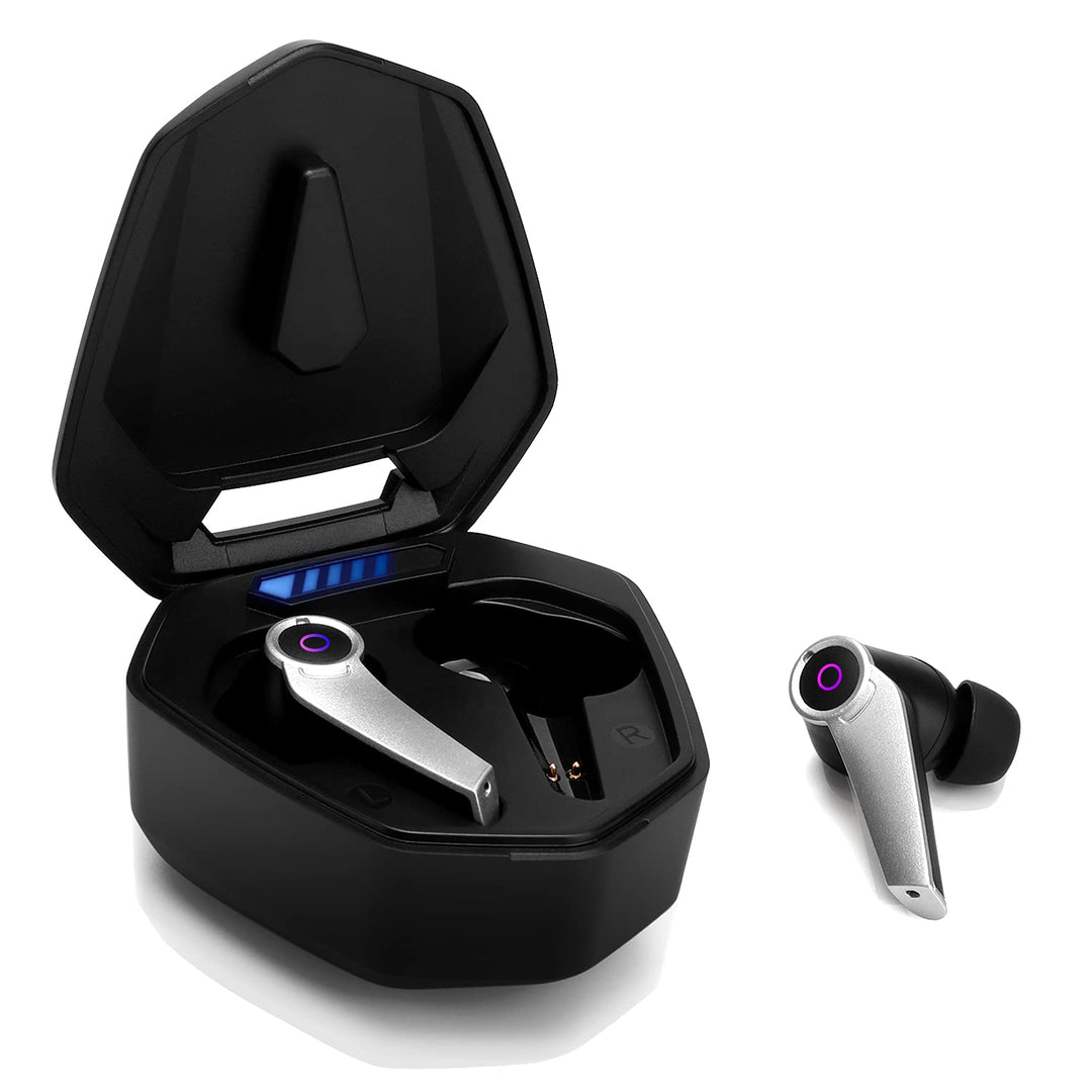August True Wireless Gaming Kopfhörer mit Bluetooth 5.0 EPG500 – Stereo Gaming Mini Earbuds mit Dual