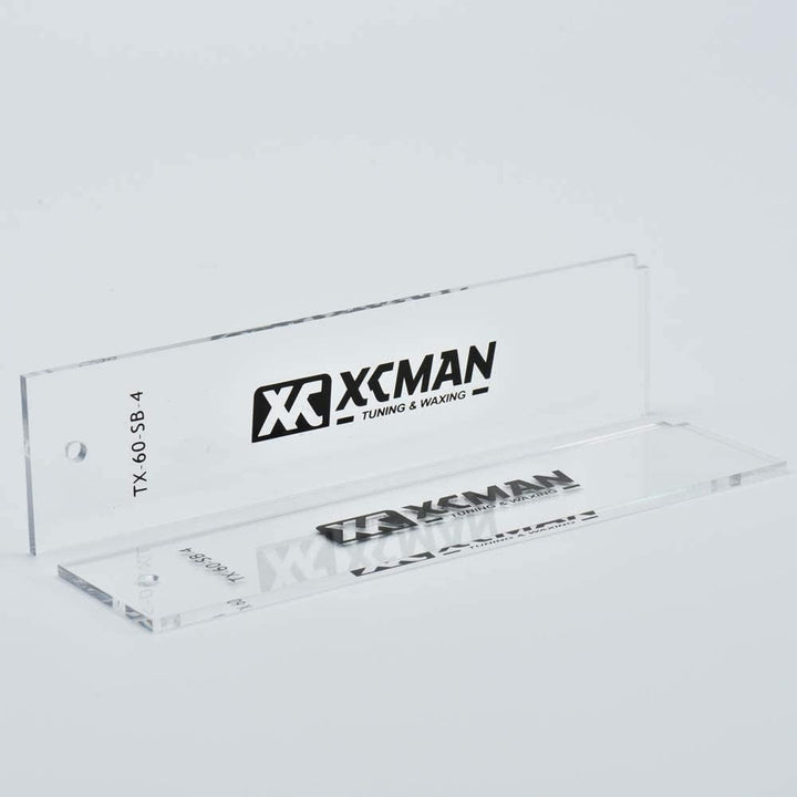 XCMAN Alpine Ski Freeride & Snowboard Base Wax Plastic Scraper 2pcs Snowboard 230 x 60 x 4 mm, Snowb
