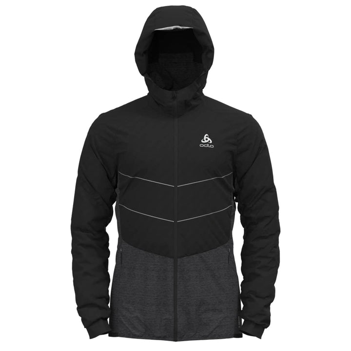 Odlo Herren Jacket Run Easy S-thermic Laufjacke S Schwarz, S Schwarz