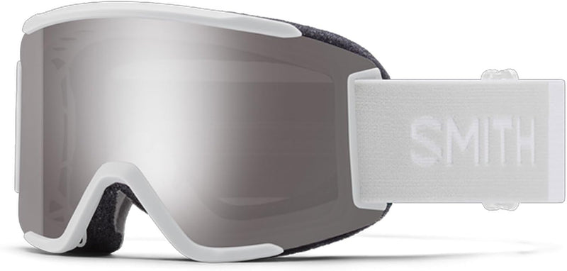 Smith Squad S ChromaPOP Skibrille, white vapor-sun platinium mirr