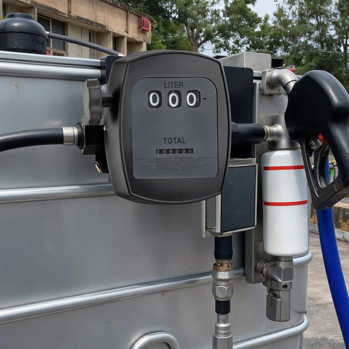 Diesel Heizöl Zähler 3 bar 10-60l/min Anschlüsse 25,4mm (1") Abweichung 1% Heizölpumpe
