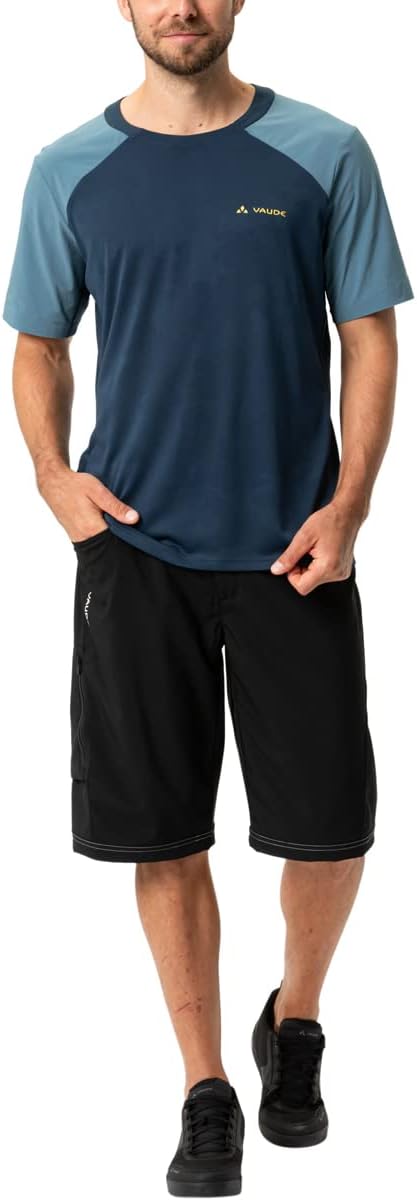 VAUDE T-Shirt Men's Moab PRO Shirt S Dark Sea, S Dark Sea