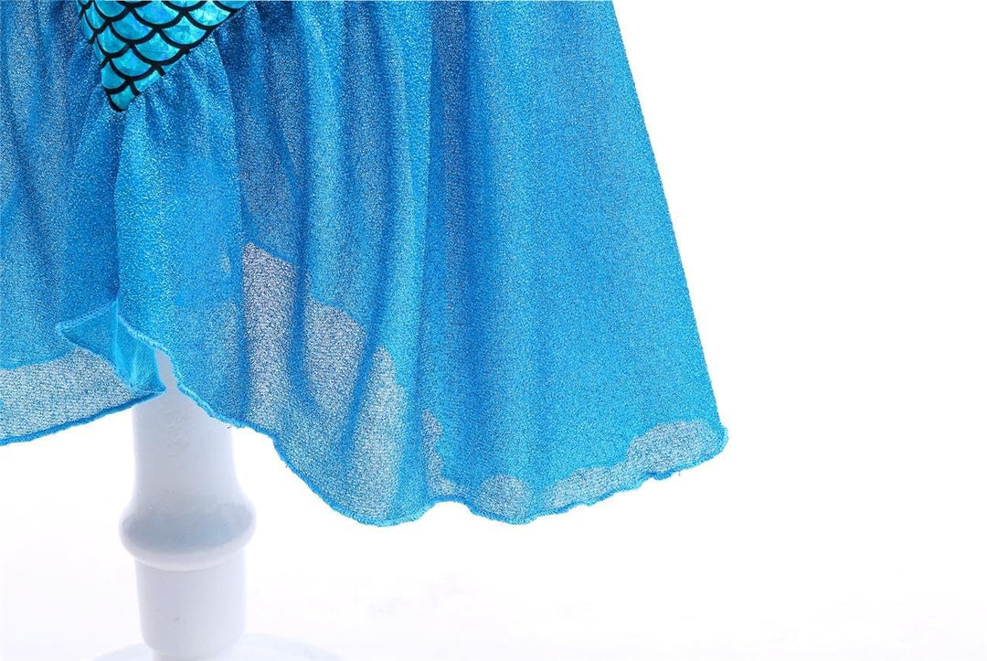 Lito Angels Prinzessin Meerjungfrau Arielle Kostüm Kleid Verkleidung mit Perücke für Kinder Mädchen