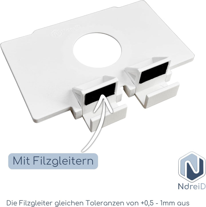 Toniebox Betthalterung – Halter für Kinderbett | Modular mit Ablage für Tonies | Passt für alle Bett