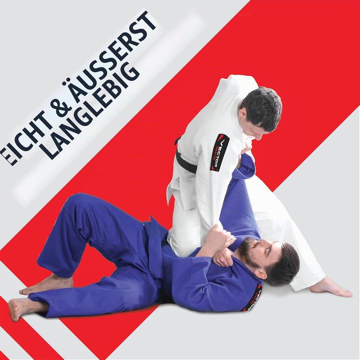 Vector Brazilian Jiu Jitsu (BJJ) Gi Kimono, vorgeschrumpft, geringes Gewicht, in Pearl-Weave gewebt,