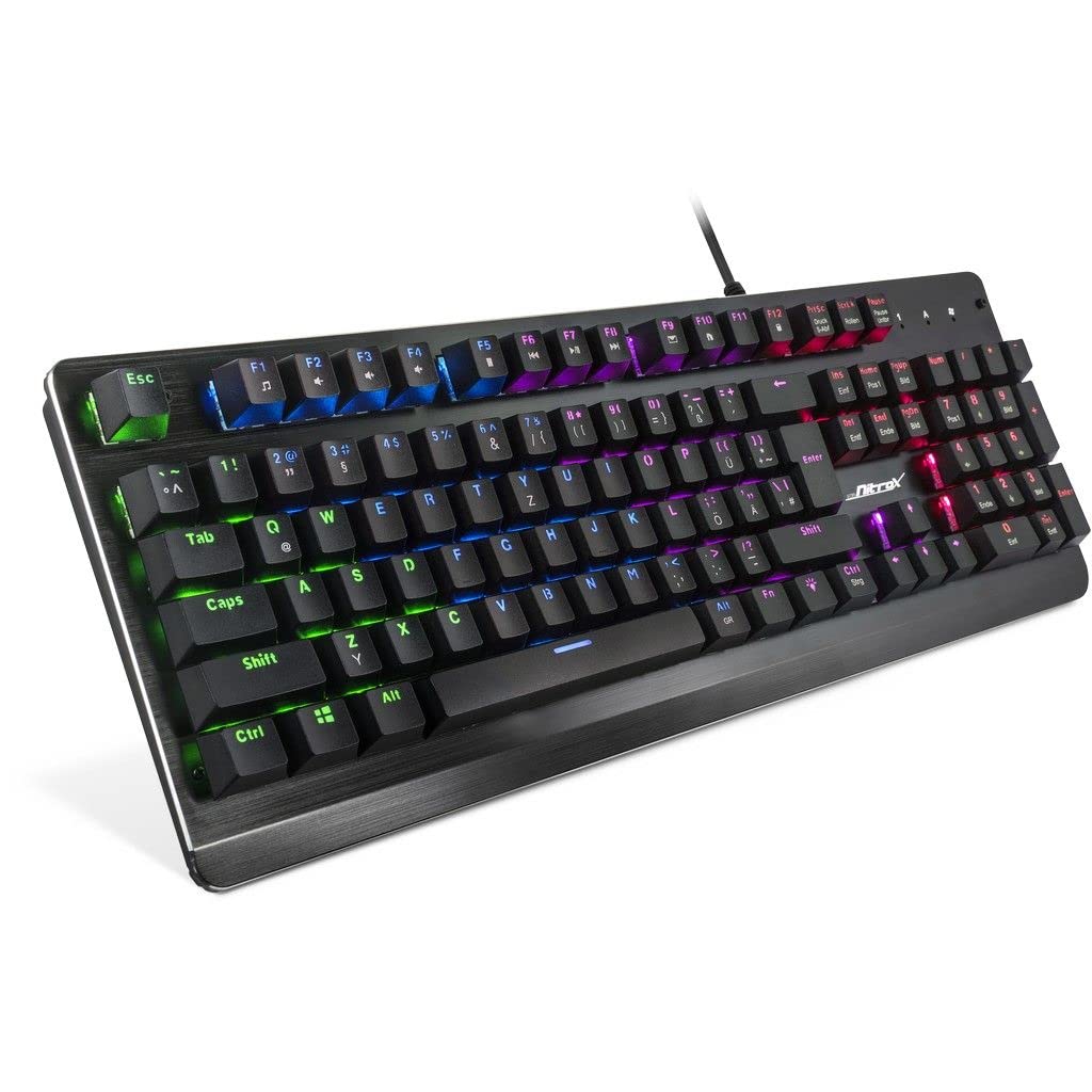 Inter-Tech Gaming Tastatur Nitrox nk 2000 me