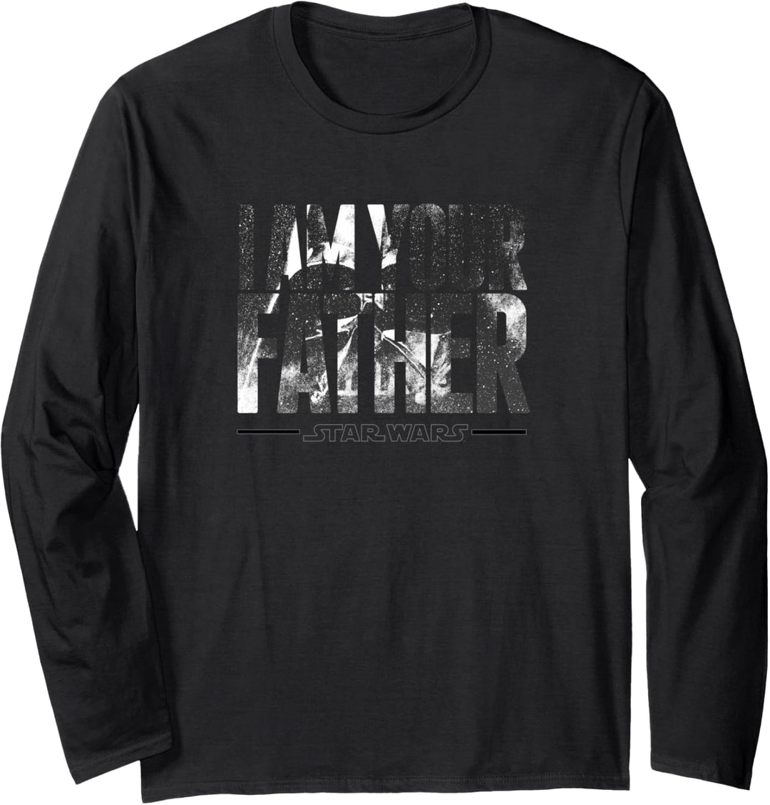 Star Wars Darth Vader Space Father Langarmshirt