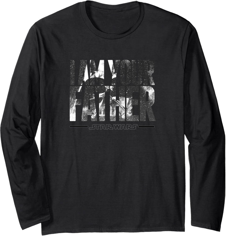 Star Wars Darth Vader Space Father Langarmshirt