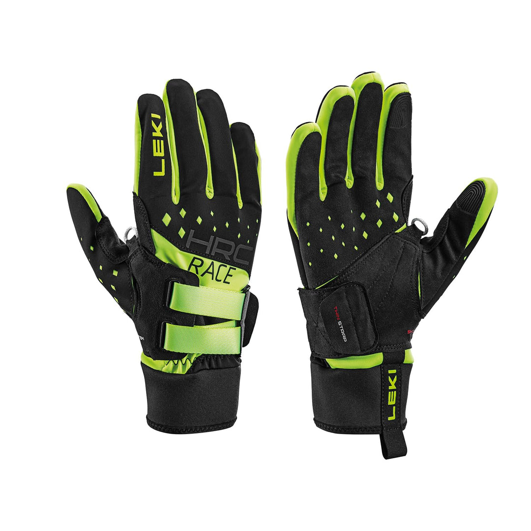LEKI HRC Race Shark Handschuhe EU 8 black-neon yellow, EU 8 black-neon yellow
