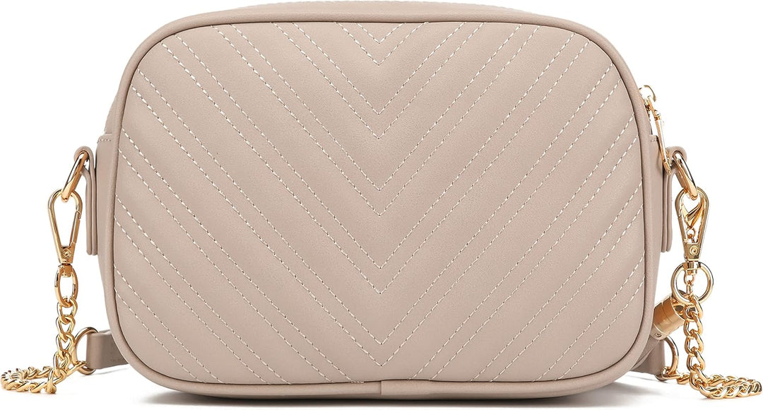 lola mae Gesteppte Umhängetasche, trendiges Design Schultertasche 1a15-stein, 1a15-stein