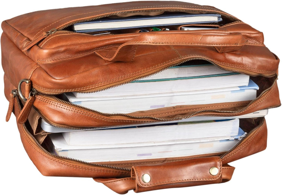 STILORD 'Adventure' Lehrertasche Herren Damen Aktentasche Office Büro Schulter- oder Umhängetasche B