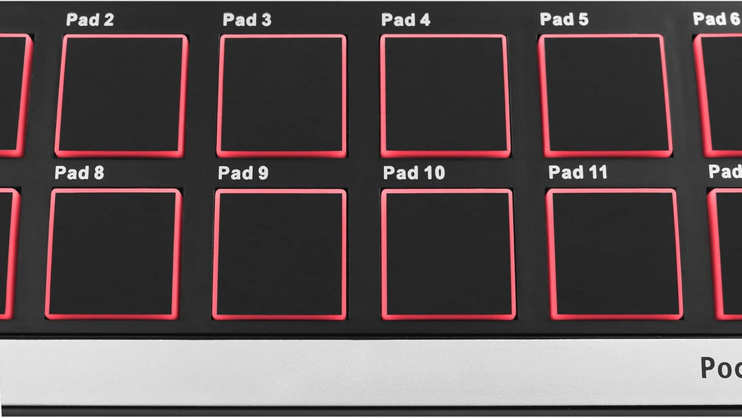 USB-Midi-Steuergerät mit 12 Plugger Studio Pocket PAD