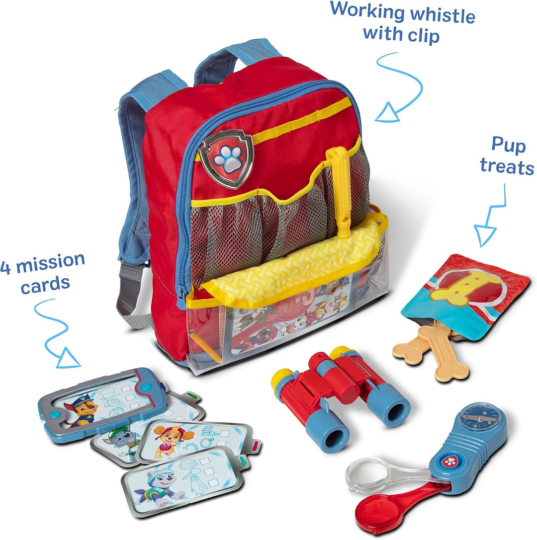 Melissa &amp; Doug - Paw Patrol Rucksack, 15-teilig, Rettungsmission-Set, Rollenspiel, Für Kinder ab 3 J
