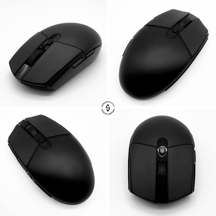 SensoryBoost Maus Grip Tape – kompatibel mit Logitech G305, G PRO, G203 (inkl. Zuschnitt-Pad) Schwei